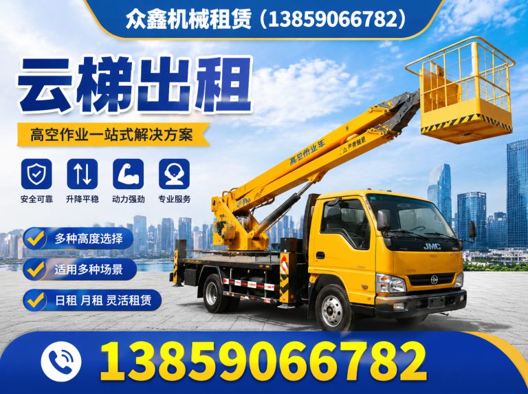 福建云梯出租展示图